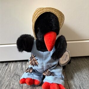 Ty 1993 Cawley The Attic Treasures Collection Crow Plush